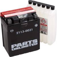 Parts Unlimited - Parts Unlimited AGM Maintenance-Free Battery - CTX14AHL-BS - Image 1
