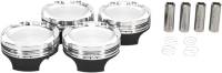 J.E. Pistons - J.E. Pistons FSR Piston Kit - Standard Bore 73.40mm, 10.1:1 Compression - 254555 - Image 2