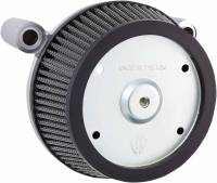 Arlen Ness - Arlen Ness Big Sucker Stage I Air Filter Kit w/ Synthetic Filter - Chrome - 50-515 - Image 2