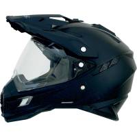 AFX - AFX FX-41DS Solid Helmet - 0110-3736 - Flat Black - X-Small - Image 1