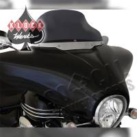 Klock Werks - Klock Werks 10in. Flare Windshield - Dark Smoke - KW05040257 - Image 3