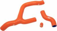 Moose Racing - Moose Racing Race Fit Radiator Hose Kit without Clamps - 3 - Orange - KTM-43-OR - Image 2