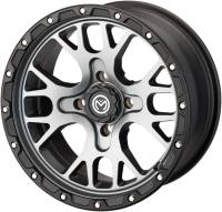 Moose Utility - Moose Utility 545X Wheel - 14x7 - 4+3 Offset - 4/156 - Gray/Satin Black - 545147156SGBL44 - Image 2