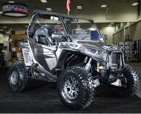 Moose Utility - Moose Utility 545X Wheel - 14x7 - 4+3 Offset - 4/156 - Gray/Satin Black - 545147156SGBL44 - Image 3