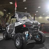 Moose Utility - Moose Utility 545X Wheel - 14x7 - 4+3 Offset - 4/156 - Gray/Satin Black - 545147156SGBL44 - Image 4