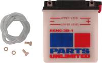 Parts Unlimited - Parts Unlimited 6V Conventional Battery - LEMM2663B-C - Image 1