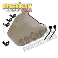 Maier Mfg - Maier Mfg Universal Sport Windshield - Smoke - 00525BZ - Image 1
