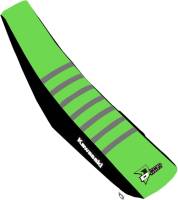 DCOR - DCOR Factory Reinforced Seat Cover - Black/Green/Gray Ribs - 30-20-452 - Image 2