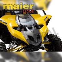 Maier Mfg - Maier Mfg Custom Scooped Hood - Black Carbon Fiber-Look - 19040-30 - Image 3