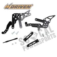 Driven Racing - Driven Racing TT Rearset - DRP-722-BK - Image 1