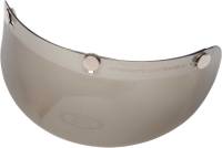 Z1R - Z1R Three-Snap Bubble Visor - Smoke - ZR-201 - Image 1