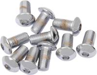 Drag Specialties - Drag Specialties Button-Head Bolts - 3/8in.-24 x 1in. - MPB423 - Image 1