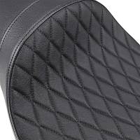 Drag Specialties - Drag Specialties Extended Reach Predator Seat - Single Diamond Stitch - 0804-0611 - Image 3