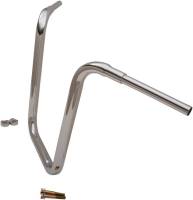 LA Choppers - LA Choppers 1-1/2in. Tree Hugger Ape Hanger Wide Handlebar - 19in. - Chrome - LA-7375-19 - Image 2
