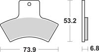 SBS - SBS SI Sintered Brake Pads - 755SI - Image 2