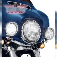 Show Chrome - Show Chrome 3.5in. LED Driving Light Kit - Chrome - 91-315L - Image 2