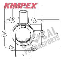 Kimpex - Kimpex Carburetor Mounting Flange - 07-100-54 - Image 2