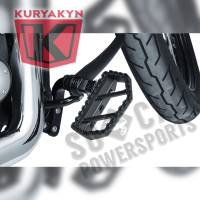 Kuryakyn - Kuryakyn Splined Footpeg Adapters - Gloss Black - 8888 - Image 2