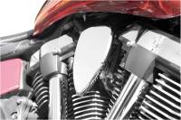 Baron Custom Accessories - Baron Custom Accessories Mini Teardrop Engine Cover - Smooth - BA-7653-00 - Image 2