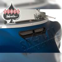 Klock Werks - Klock Werks Fairing Vent Screen - Round - Chrome - KW12-00-0002 - Image 4