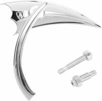 Arlen Ness - Arlen Ness Micro Die-Cast Scoop Mirror - Right - Chrome - 13-061 - Image 2