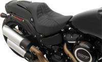 Drag Specialties - Drag Specialties EZ-ON Solo Seat - Scorpion Stitch - 0802-1128 - Image 2