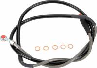 Moose Racing - Moose Racing Stainless Steel Braided Brake Line - Y01-1-046/P - Image 1