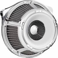 Arlen Ness - Arlen Ness Inverted Series Air Cleaner Kit - Slot Track - Chrome - 18-922 - Image 1