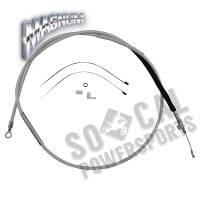 Magnum - Magnum Alternative Length Sterling Chromite II Braided High Efficiency Clutch Cable - 82 11/16in. - 322826 - Image 1