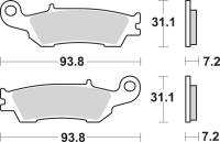 SBS - SBS SI Sintered Brake Pads - 840SI - Image 2