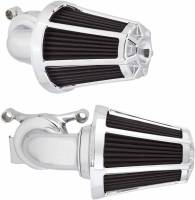 Arlen Ness - Arlen Ness Monster Sucker Air Cleaner Kit with Cover - Beveled - Chrome - 81-031 - Image 3