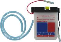 Parts Unlimited - Parts Unlimited 6V Conventional Battery - 6N22A - Image 5
