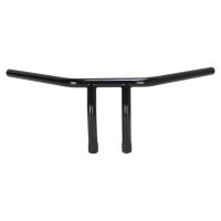 Emgo - Emgo 1in. Drag Bar - 6in. - Gloss Black - 07-93421B - Image 1