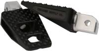Thrashin Supply Company - Thrashin Supply Company P-54 Extra Grip Passenger Footpegs - Black Anodized - TSC-2027-1 - Image 1