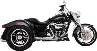 Vance & Hines - Vance & Hines Twin Slash Round Slip-Ons - Chrome - 16796 - Image 1