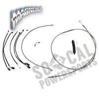 Magnum - Magnum Stainless Steel Handlebar Installation Kit with Chrome Fittings for 12-14in. Ape - 589961 - Image 1