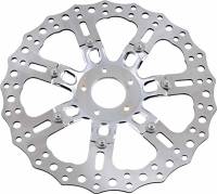 Arlen Ness - Arlen Ness 14in. Two-Piece Floating Front Brake Rotor - 7 Valve Chrome - 33-10302-203 - Image 1