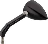 Joker Machine - Joker Machine View Tech V Billet Mirror - Smooth - Black Anodized - Left or Right - 03-011BLK - Image 2