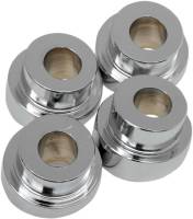 LA Choppers - LA Choppers Angled Riser Bushing Kit - 10 Deg. - Chrome - LA-7400-10 - Image 2