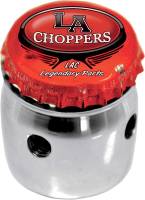 LA Choppers - LA Choppers Bottle Cap Choke Cable Knob - LA-7608-01 - Image 1