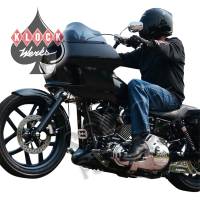 Klock Werks - Klock Werks Tire Hugger Series Thickster Front Fender with Mounting Blocks for 16in.-19in. Wheel - KWF-01-0110-2014 - Image 4