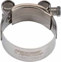 Moose Racing - Moose Racing Stainless Steel Exhaust Clamp - 1.94in.-2.12in. - 212-2763 - Image 1