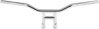 Biltwell Inc. - Biltwell Inc. 1in. Tyson 8in. Slotted Handlebar - Chrome - 6218-1056 - Image 1