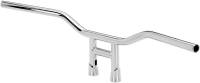 Biltwell Inc. - Biltwell Inc. 1in. Tyson 8in. Slotted Handlebar - Chrome - 6218-1056 - Image 4