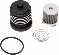 PC Racing - PC Racing Flo Spin On Stainless Steel Oil Filter - Black with Polished Fins - PCS4BC - Image 1