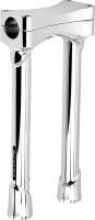 Biltwell Inc. - Biltwell Inc. O/S Murdock Riser - 10in. - Chrome - 6413-105-10 - Image 2