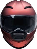Z1R - Z1R Jackal Satin Helmet - 0101-14825 - Red - X-Large - Image 2