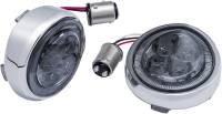 Ciro - Ciro Fang Signal Light Insert - Rear - Chrome - 45601 - Image 1