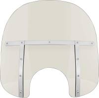 Memphis Shades - Memphis Shades Memphis Fats Windshield (7in. Cutout) - 15in. - Solar - MEM3129 - Image 1