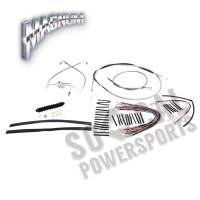 Magnum - Magnum Stainless Steel XR Handlebar Installation Kit for 15-17in. Ape - 589302 - Image 1